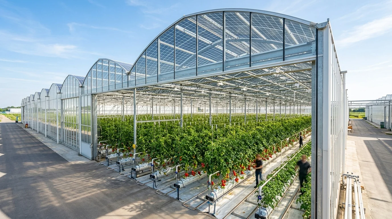 Solar Power for Commercial Greenhouses: Agrivoltaics, Lighting, and ROI