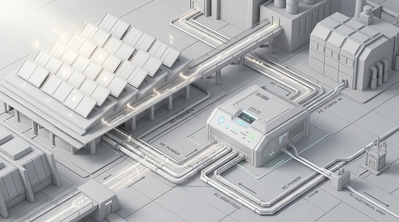 Understanding Power Flow from Panels to Inverter