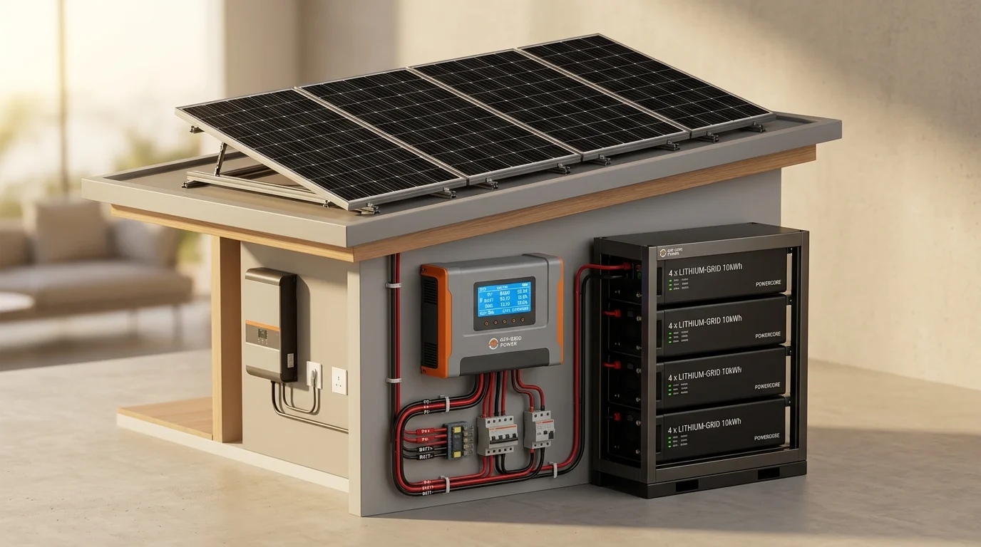 MPPT vs. PWM Solar Charge Controllers: Efficiency, Sizing, and Wiring Guide