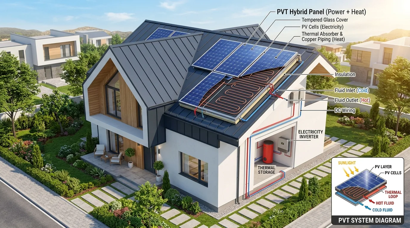 Photovoltaic Thermal Hybrid Solar Panels: Complete Guide to PVT Power