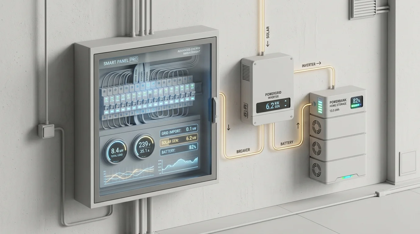 Smart Electrical Panels: The Complete Solar and Load Management Guide