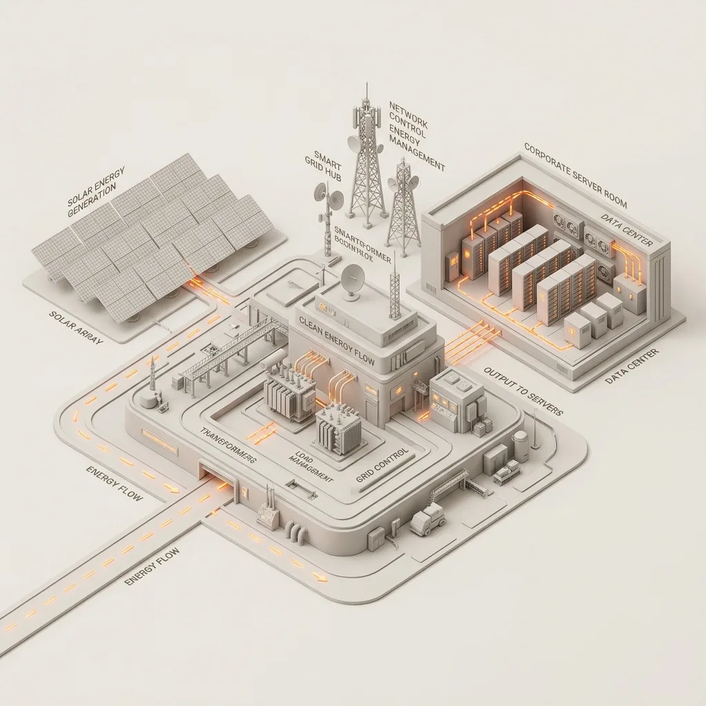Smart clean energy grid control center