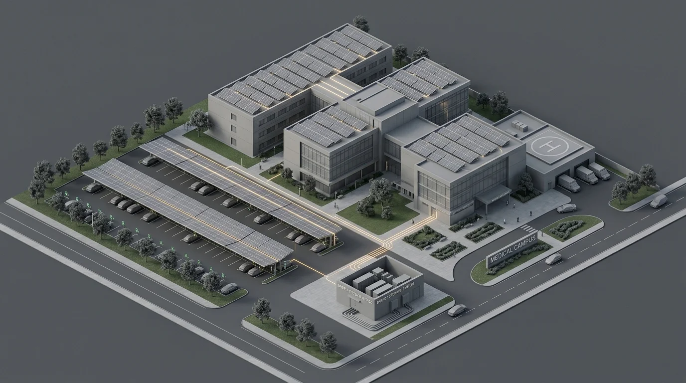Solar Powered Hospitals: Microgrids, Reliability, and Cost Savings