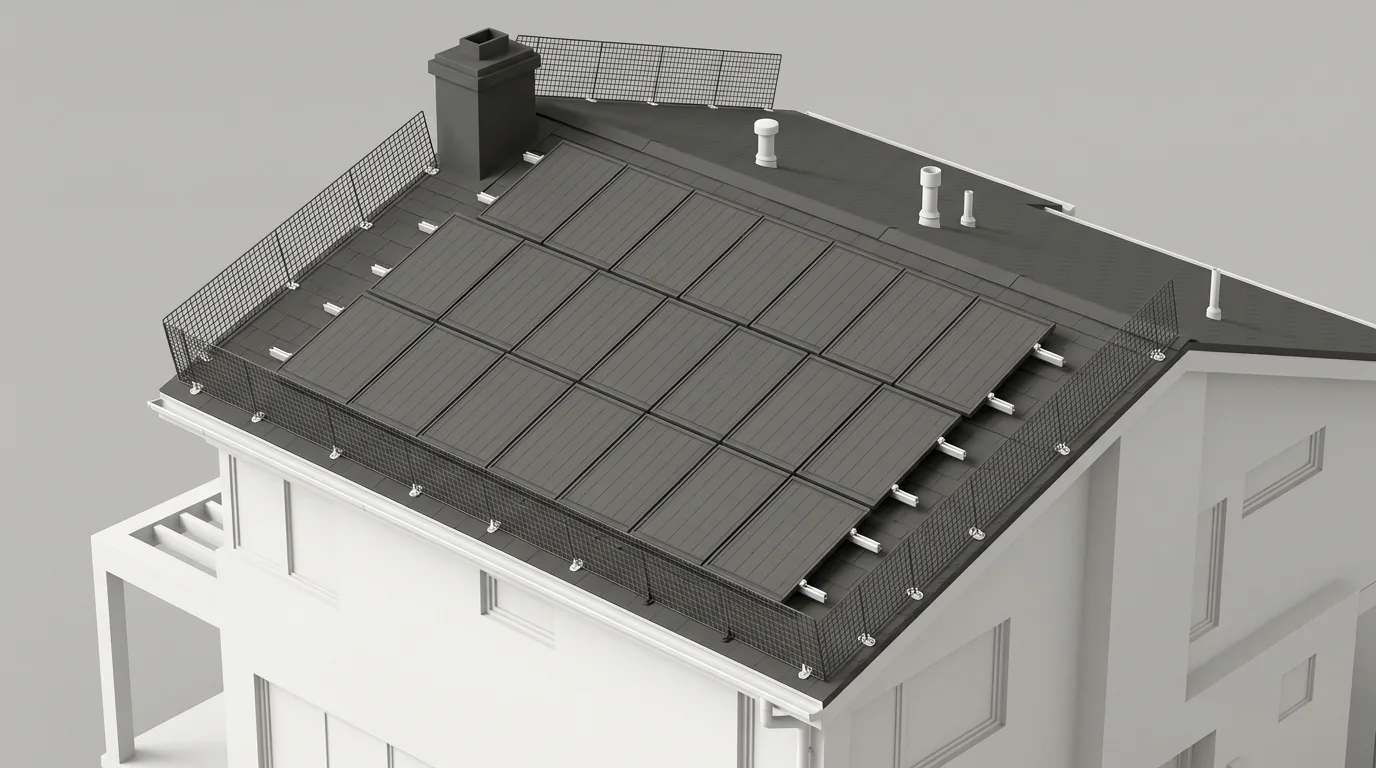 Solar Panel Critter Guards: Costs, Mesh Types, and Installation Guide