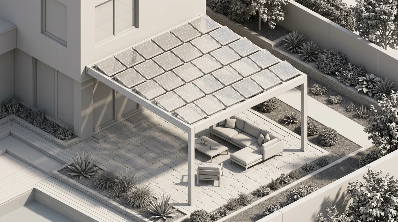 Solar Pergolas: Costs, Framing Design, and Installation Guide