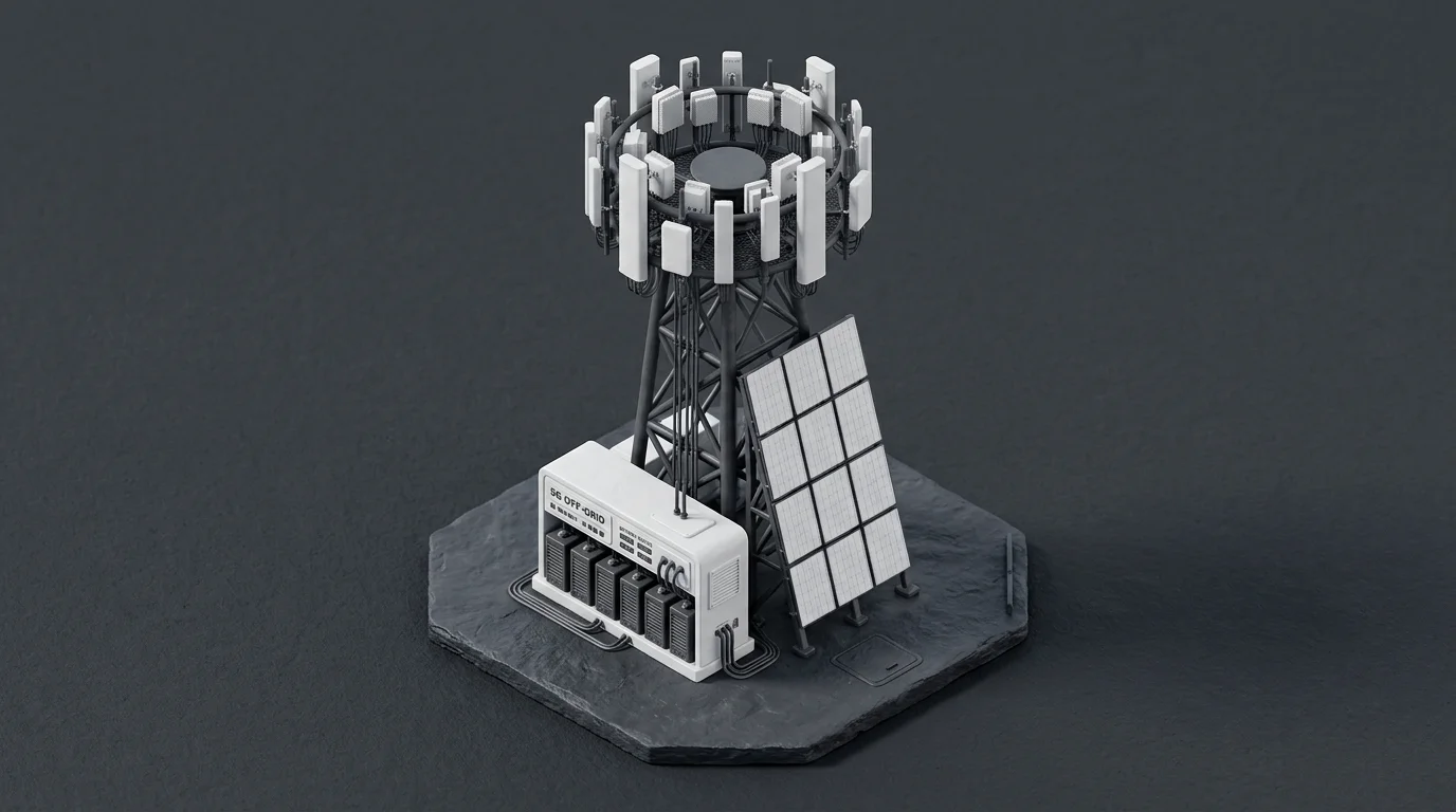 Solar-Powered Telecom Towers: Off-Grid Clean Energy