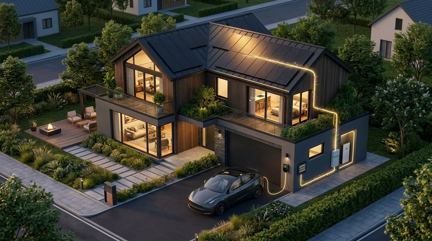 Vehicle-to-Home Solar: How Bidirectional EV Charging Powers Your Home