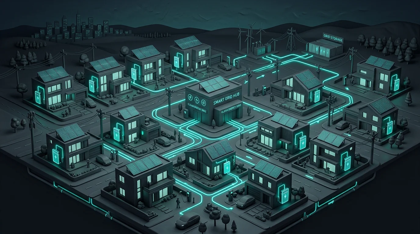 Virtual Power Plants: How Solar and Battery Networks Support the Grid